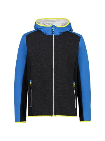 cmp Jacke Wool Hoodie in Blau