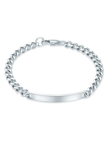 True Rebels Armband Edelstahl in silber