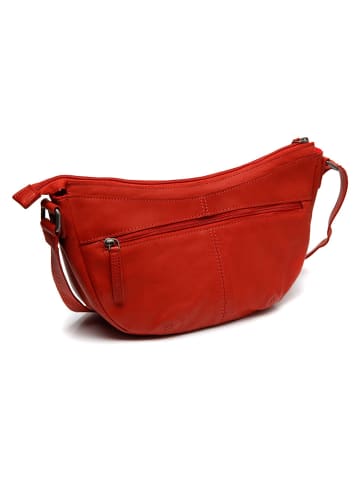 The Chesterfield Brand Clarita Umhängetasche Leder 35 cm in red