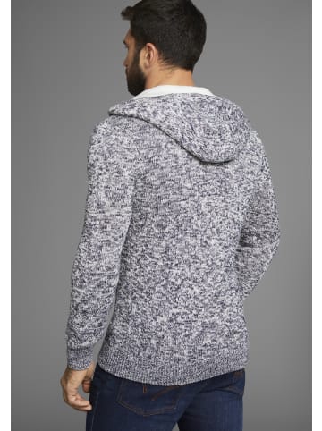H.I.S. Kapuzenpullover in dunkelblau-melange