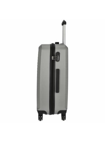 Paradise by CHECK.IN Havanna - 4-Rollen-Trolley 67 cm (rot) in silber