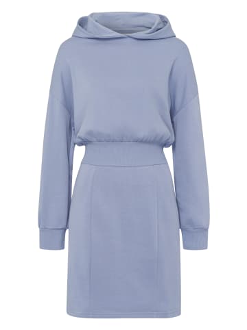 Les Lunes Hoodie-Kleid Charlie in Steel Blue