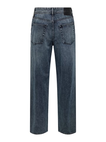 ONLY & SONS Locker geschnitten in Blue Black Denim