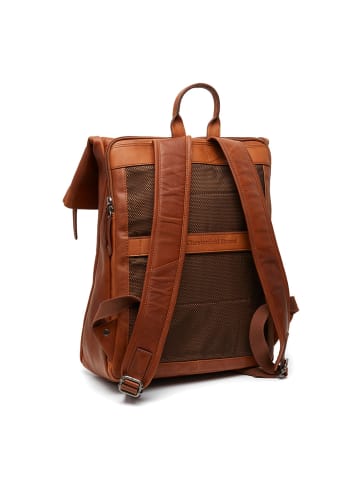 The Chesterfield Brand Savona Business-Rucksack Leder 40 cm Laptopfach cognac