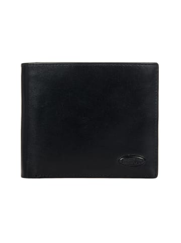 BRIC`s Monte Rosa Geldbörse RFID Leder 11,5 cm in schwarz