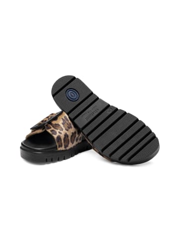 VITAFORM Textil Pantoletten in leopard