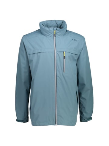 cmp Jacke RAIN FIX HOOD in Hellblau