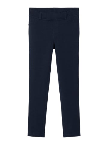 name it Mädchen weiche Jeggings in blau in Blau