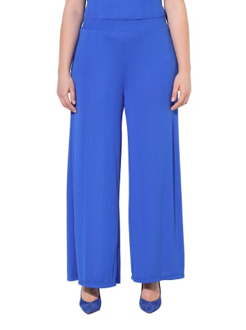Ulla Popken Schlupfhose in azurblau