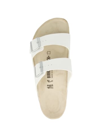 Birkenstock Sandale Arizona Birko-Flor normal in weiss