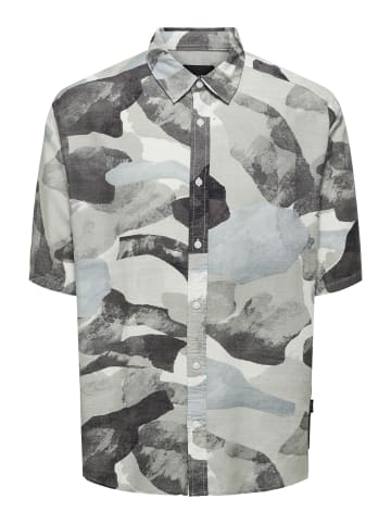 ONLY & SONS Hemd in Surf Spray