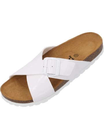 palado Pantoletten in white