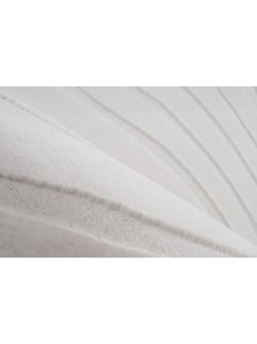 Kayoom Kayoom Neu 2026 Wohnzimmer Kurzflor Teppich Fire 125 elfenbein in elfenbein