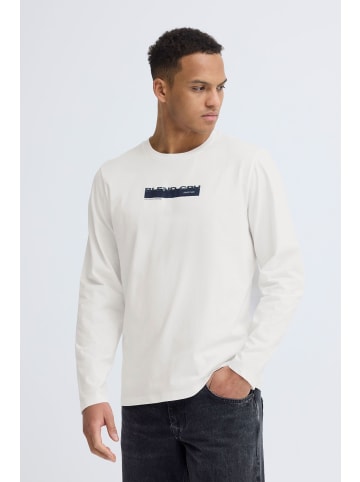 BLEND Langarmshirt BHKemuel in Weiß