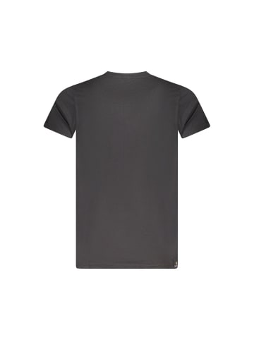 ACCADEMIA MILITARE Schwarzes Baumwoll-T-Shirt
