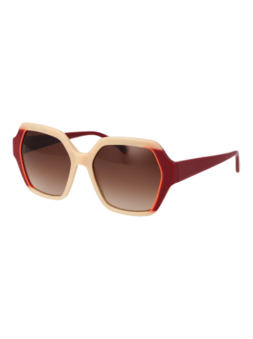 comma Damen Sonnenbrillen Geometrisch Beige