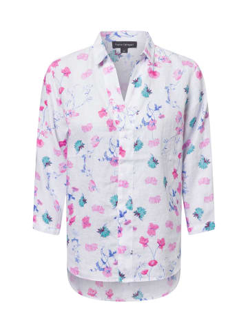 Franco Callegari Blusenshirt in weiß rosa - 0012