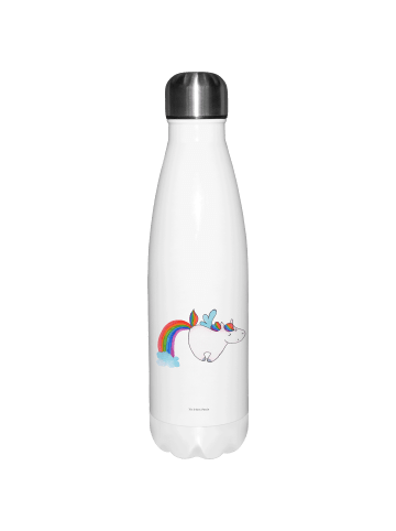 Mr. & Mrs. Panda Thermosflasche Einhorn Fliegendes Pferd ohne Sp... in Weiß