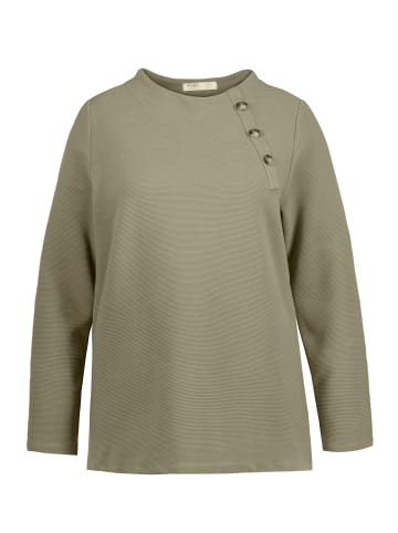 Ulla Popken Sweatshirt in teichgrün