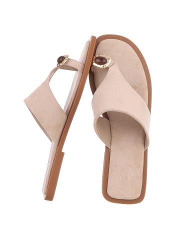 Ital-Design Sandale & Sandalette in Hellbraun