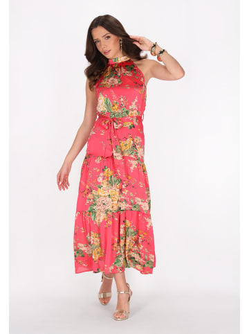faina Women Dress in pink multicolor