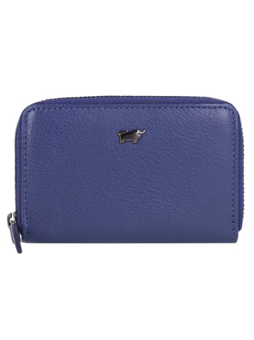 Braun Büffel Anna Geldbörse RFID Schutz Leder 10.5 cm in saphir