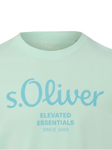 s.Oliver Shirt in mint hellblau - 0002