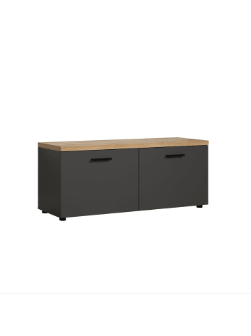 ebuy24 TV Tisch Baggio Antrazit 120 x 40 cm