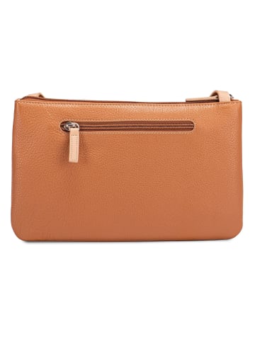 MYWALIT Umhängetasche Leder 25 cm in dune