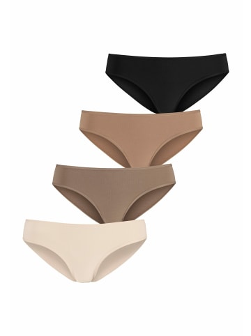 LASCANA Jazz-Pants Slips in champagner, nougat, beige, schwarz