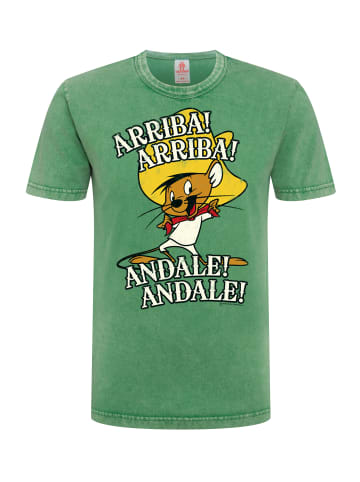 Logoshirt T-Shirt Looney Tunes - Speedy Gonzales in grün