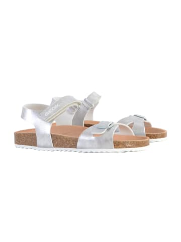 Geox Adriel Kindersandale aus Leder Grau