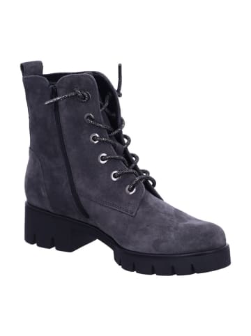 Gabor Damen Stiefel/Boots ungefüttert Schnürstiefeletten in Grau