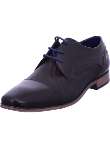 Bugatti Eleganter Schnürschuh in braun