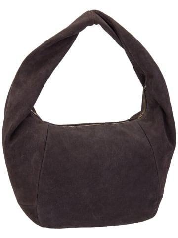 LIEBESKIND BERLIN Handtasche Farrah II Hobo M Hydro Suede in Deep Soil