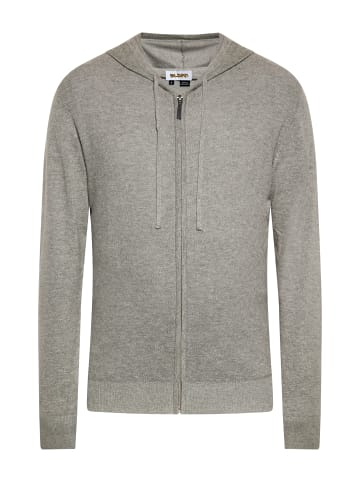 MO Men Cardigan in Grau Melange