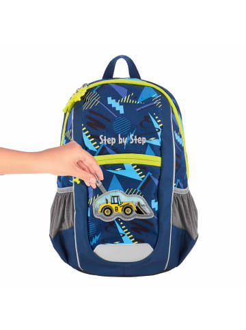 Step by Step KIGA MAXI Rucksack Bagger Bobby in blau