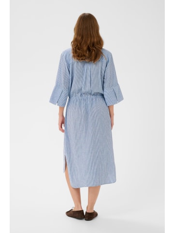 Soaked in Luxury Kleid SLAria Casual fit in Regatta and White Stripe