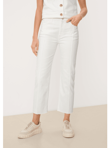 s.Oliver Denim Hose 7/8 in Weiß