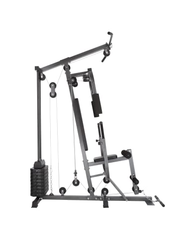 tectake Kraftstation Hulk 160 x 98 x 203 cm, schwarz