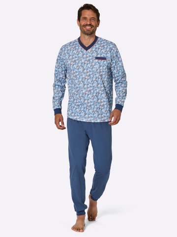 WITT WEIDEN Schlafanzug in jeansblau