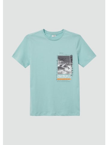 s.Oliver T-Shirt kurzarm in Türkis