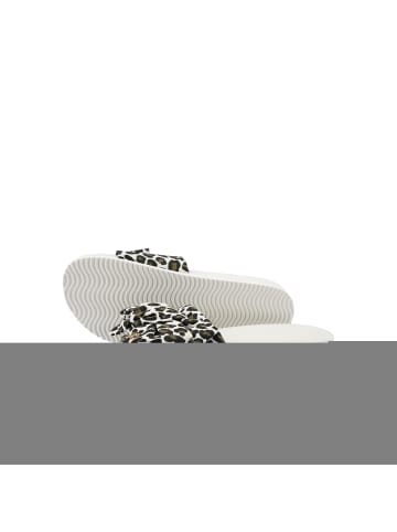 Flip Flop Slides "pool*bow leo" in WeiÃŸ / Braun