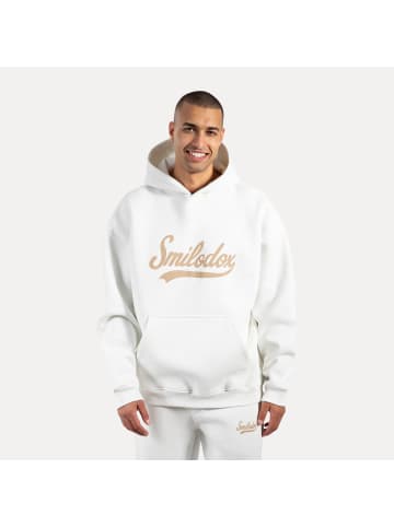 SMILODOX Hoodie Lorik in Creme