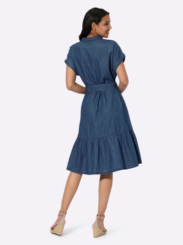 Sieh an! Jeans-Kleid in blue-stone-washed
