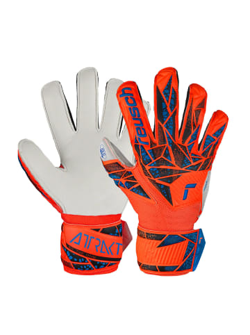 Reusch Torwarthandschuhe Finger Support Junior in 2210 hyper orng/elec blue