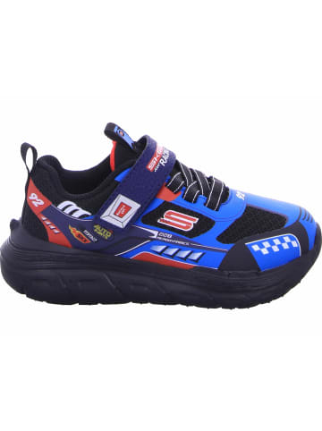 Skechers Halbschuhe Tracks in Blue/Red