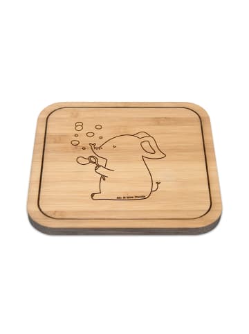 Mr. & Mrs. Panda kork untersetzer Elefant Seifenblasen ohne Spruch in Transparent