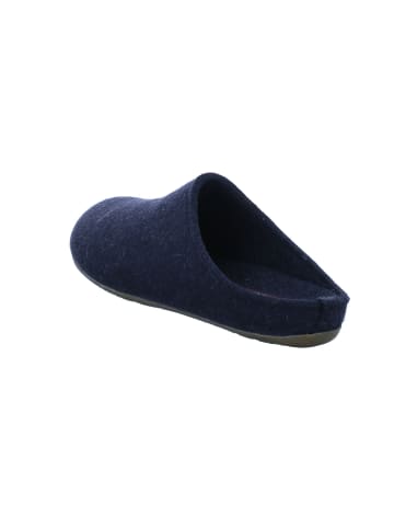 HAFLINGER Pantoffeln Everest Fundus in dunkelgrau