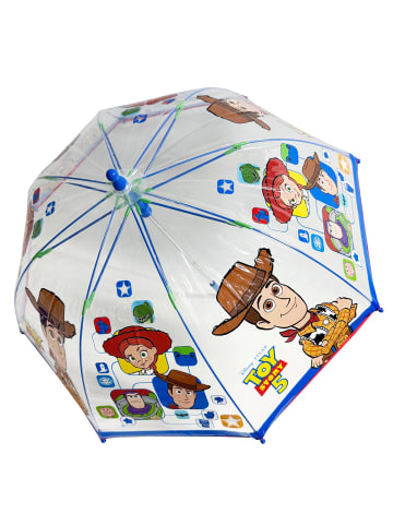 Toy Story Kinder-Regenschirm transparent für Jungen ab 3 Jahren in Mehrfarbig